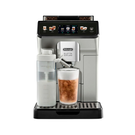 CAFETERA DELONGHI SUPER AUTOMATICA DIGITAL ELETTA EXPLORE SILVER | Matalon S.A.