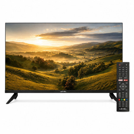TV LEVEL 32" SMART HD ANDROID 14 FRAMELESS