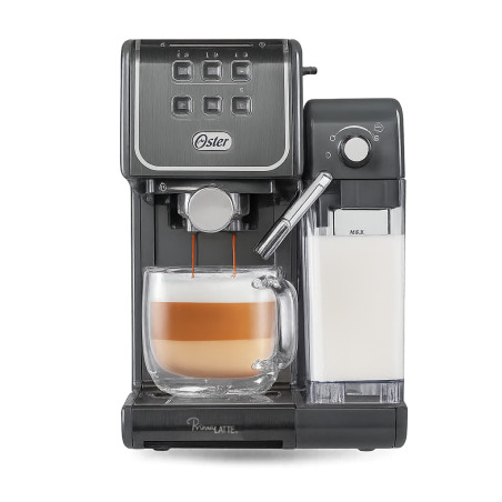 Cafetera Oster BVSTEM6801R-057 Primalatte Touch panel táctil función automática | Matalon S.A.