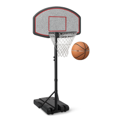 Aro de Basquet Level Altura Regulable 1,79 a 2,13 mts + Pelota | Matalon S.A. | Garantia de 1 año