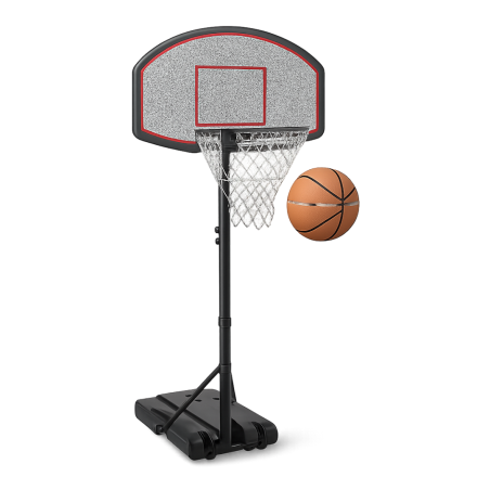 Aro de Basquet Level Altura Regulable 1,79 a 2,13 mts + Pelota | Matalon S.A. | Garantia de 1 año