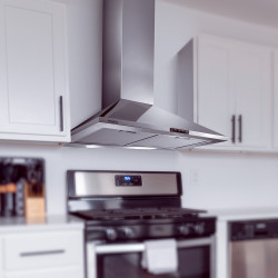 Campana extractora Whirlpool WAI65ARDWR 60 cm Inox 3 Velocidades 2 Filtros | Matalon S.A. | Garantía 1 año
