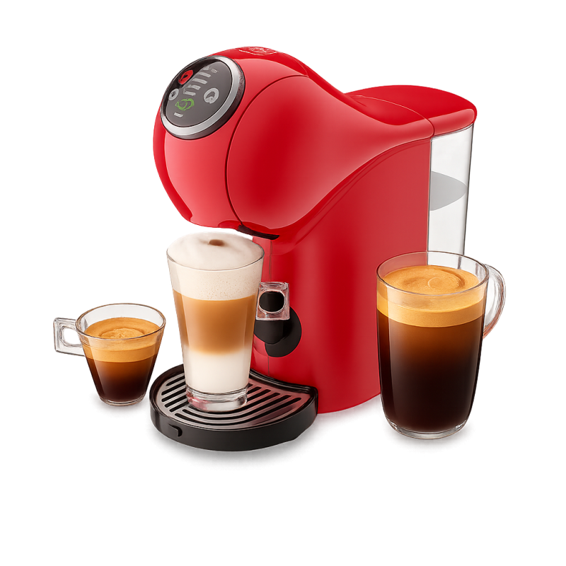 Cafetera Moulinex Dolce Gusto Genio S Plus Roja | Matalon S.A. | Garantía 1 año
