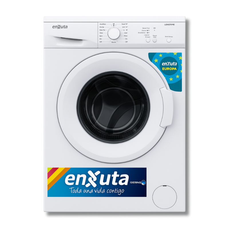 Lavarropas ENXUTA Automático 6Kg Carga Frontal LENX0650DW | Enrique Matalon S.A. | Compacto y Eficiente Lavarropas ENXUTA Automático 6Kg Carga Frontal LENX0650DW | Enrique Matalon S.A. | Compacto y Eficiente