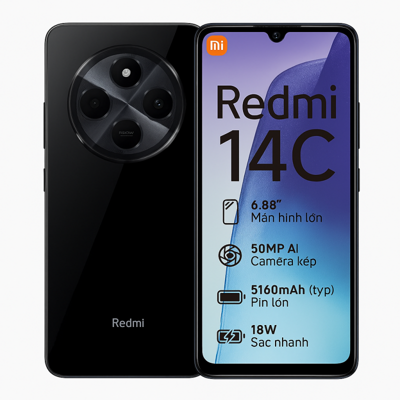 Xiaomi Redmi 14C 256GB | Enrique Matalon S.A. | Android 14 y Cámara 50MP Xiaomi Redmi 14C 256GB | Enrique Matalon S.A. | Android 14 y Cámara 50MP