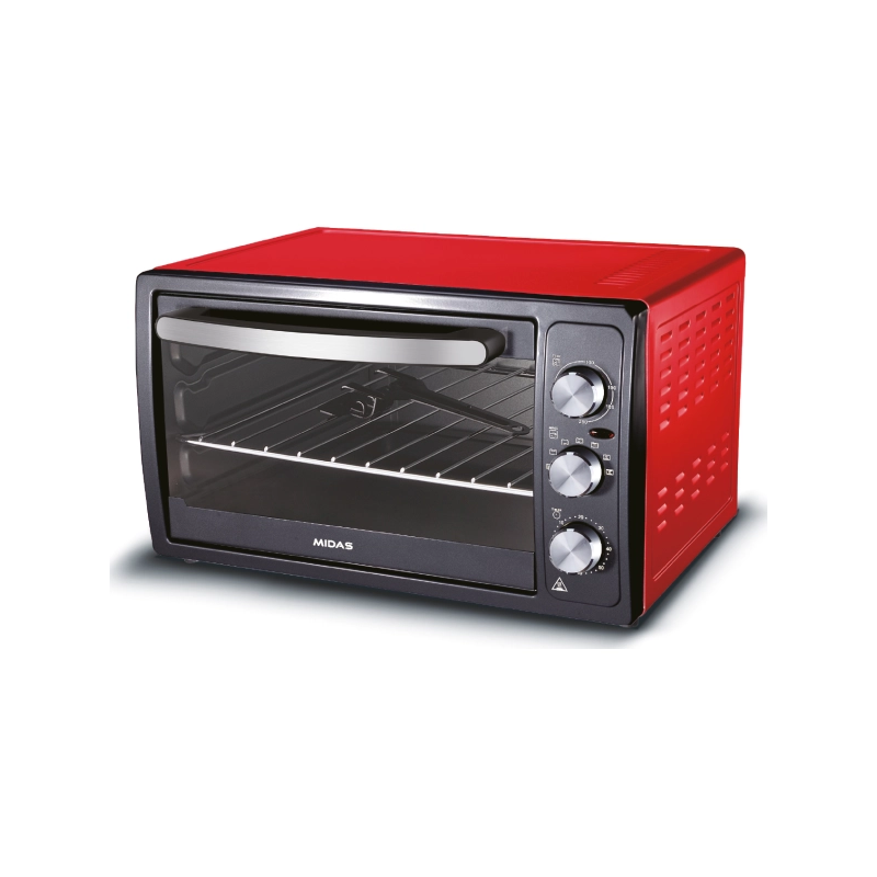 Horno MIDAS 32L Rojo | Matalon S.A. | Convección y Multifunción 1500W Horno MIDAS 32L Rojo | Matalon S.A. | Convección y Multifunción 1500W