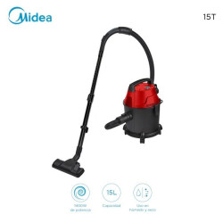 Aspiradora Midea 15 L Agua/Polvo | Matalon S.A. | 1400W con Función Soplado