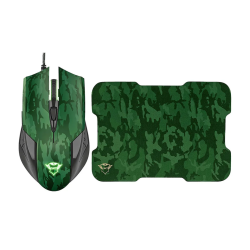 Kit Gamer Trust GXT781 Rixa | Enrique Matalon S.A. | Mouse 3200 DPI + Pad Antideslizante