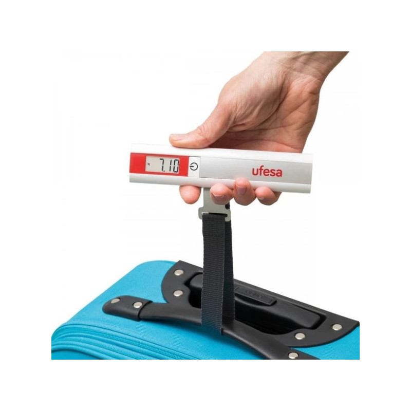 Balanza Portátil Ufesa 50 kg Travel Scale para Viaje | Matalon S.A. | Garantía de 1 año Balanza Portátil Ufesa 50 kg Travel Scale para Viaje | Matalon S.A. | Garantía de 1 año