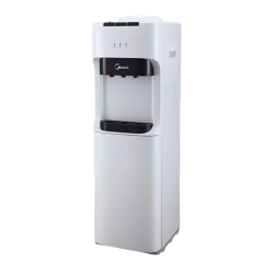Bebedero de Pie Midea Blanco y Negro | Matalon S.A. | Agua Fría y Caliente