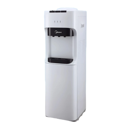 Bebedero de Pie Midea Blanco y Negro | Matalon S.A. | Agua Fría y Caliente