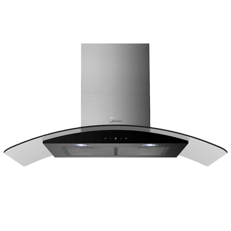 Campana Midea 90 cm Inox c/ Vidrio | Matalon S.A. | Silenciosa y Potente Campana Midea 90 cm Inox c/ Vidrio | Matalon S.A. | Silenciosa y Potente