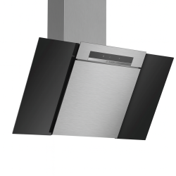Purificador de Cocina Bosch 80cm Inclinada Negra S4 DWK87CM60 | Matalon S.A. | Garantia de 1 ano