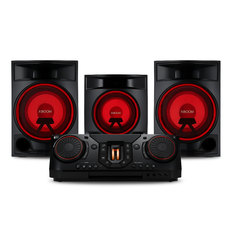 Mini Componente LG CL88 2900W | Matalon S.A. | Bluetooth, CD y Luces LED Mini Componente LG CL88 2900W | Matalon S.A. | Bluetooth, CD y Luces LED