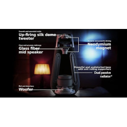 Parlante LG XBOOM XO3QBK 360° | Matalon S.A. | 50W Bluetooth IP54