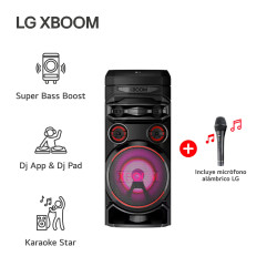 Speaker LG RNC7 1000W | Matalon S.A. | Karaoke, DJ Pad y Luces LED