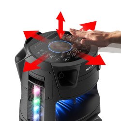 Speaker Sony MHC-V73 DVD 1500W Bluetooth Luces LED Karaoke | Matalon S.A. | Garantia de 1 año