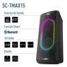 Parlante Torre Panasonic SC-TMAX15PUK | Matalon S.A. | 300W con Bluetooth y Karaoke