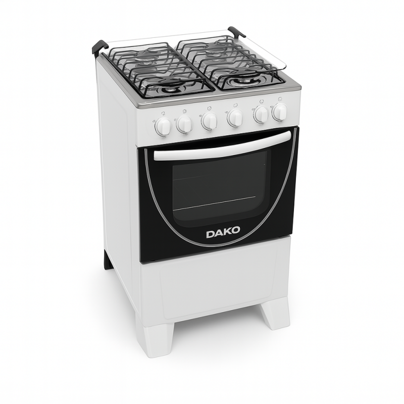 Cocina Dako 4 Hornallas | Enrique Matalon S.A. | A Gas con Horno Limpia Fácil Cocina Dako 4 Hornallas | Enrique Matalon S.A. | A Gas con Horno Limpia Fácil