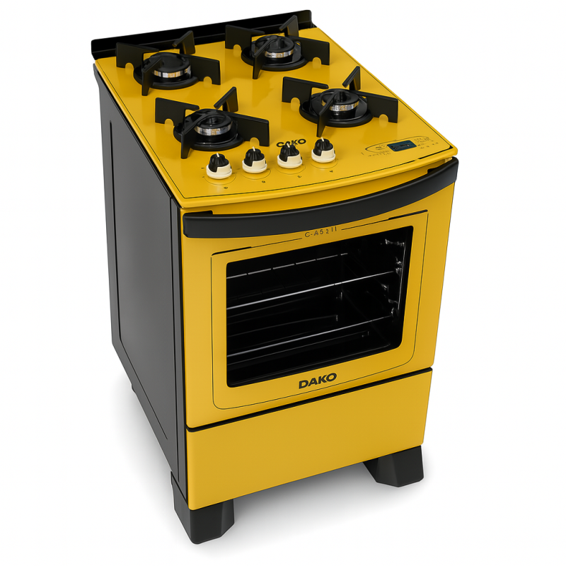 Cocina Dakolors 4 Hornallas | Enrique Matalon S.A. | Vidrio Templado y Luz de Horno Cocina Dakolors 4 Hornallas | Enrique Matalon S.A. | Vidrio Templado y Luz de Horno